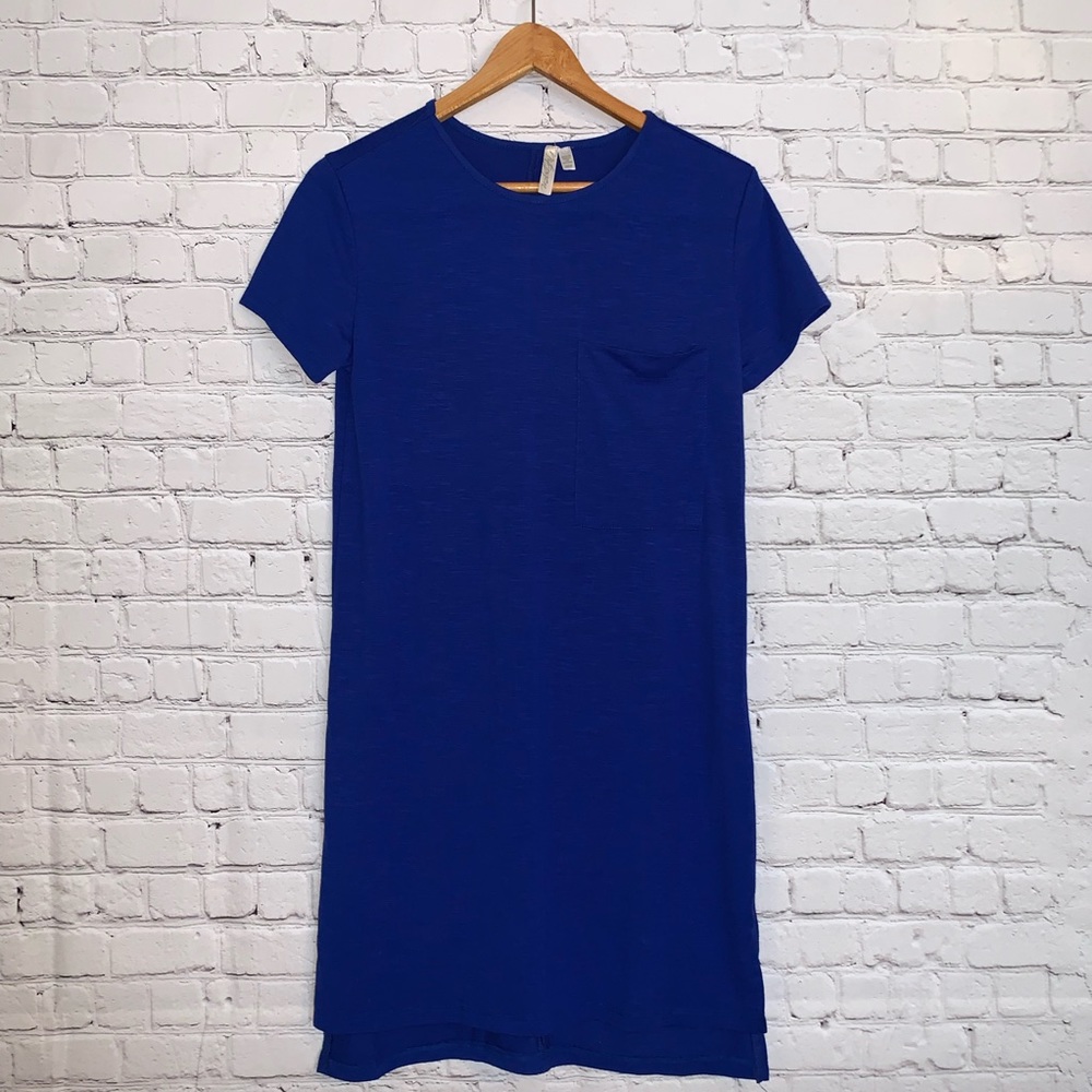NWOT blue t-shirt dress S/M🖤